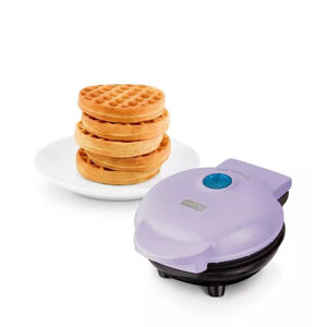 Dash Mini Waffle Maker• 4” in Non-Stick Plate• Lilac